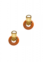 Винтажные клипсы-подвески