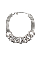 Колье-цепь Versace с кристаллами