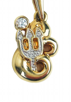 Подвеска с трезубцем